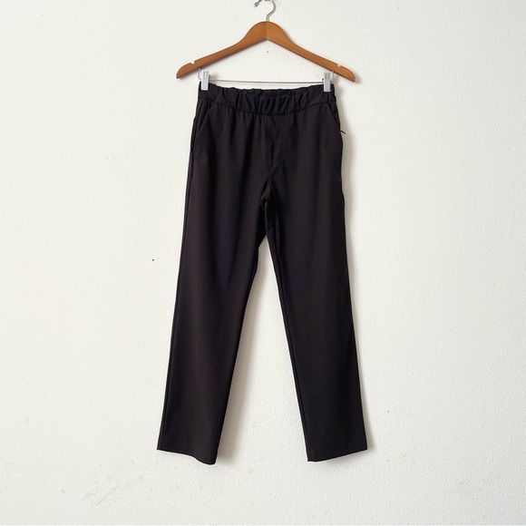 Vuori SMALL Miles Ankle Pants in Espresso dark brown - Picture 2 of 5